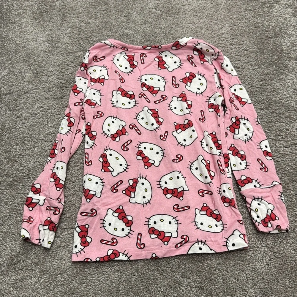 Posh Peanut Hello Kitty Candy Cane Pajamas